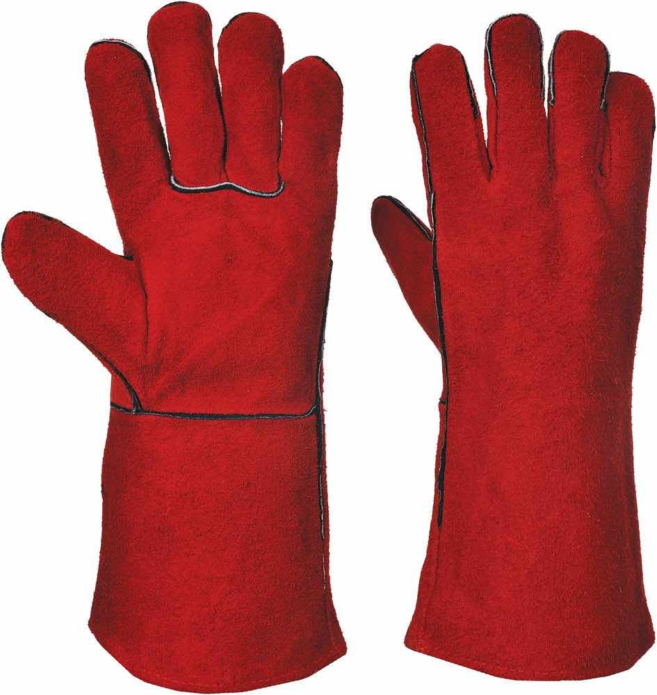Welder’s Hand Gloves (Red)